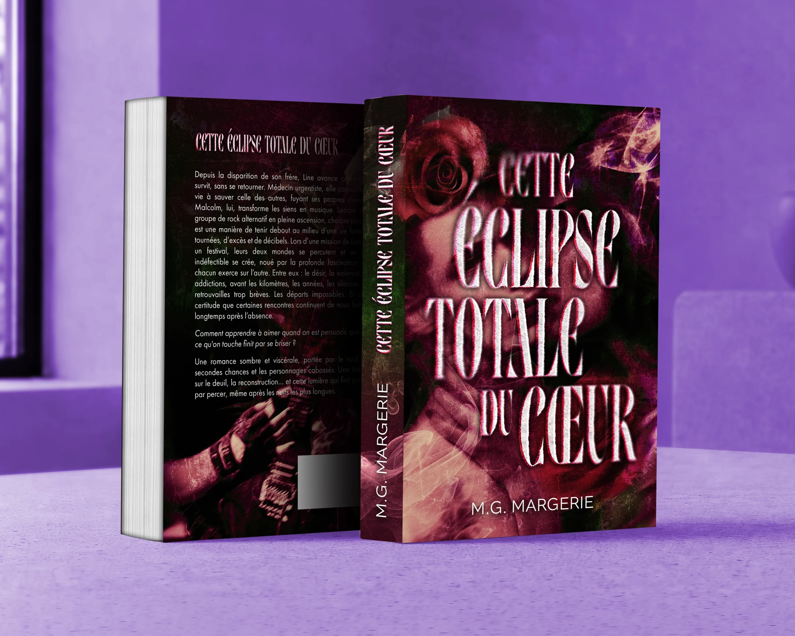 Couverture de romance rock queer