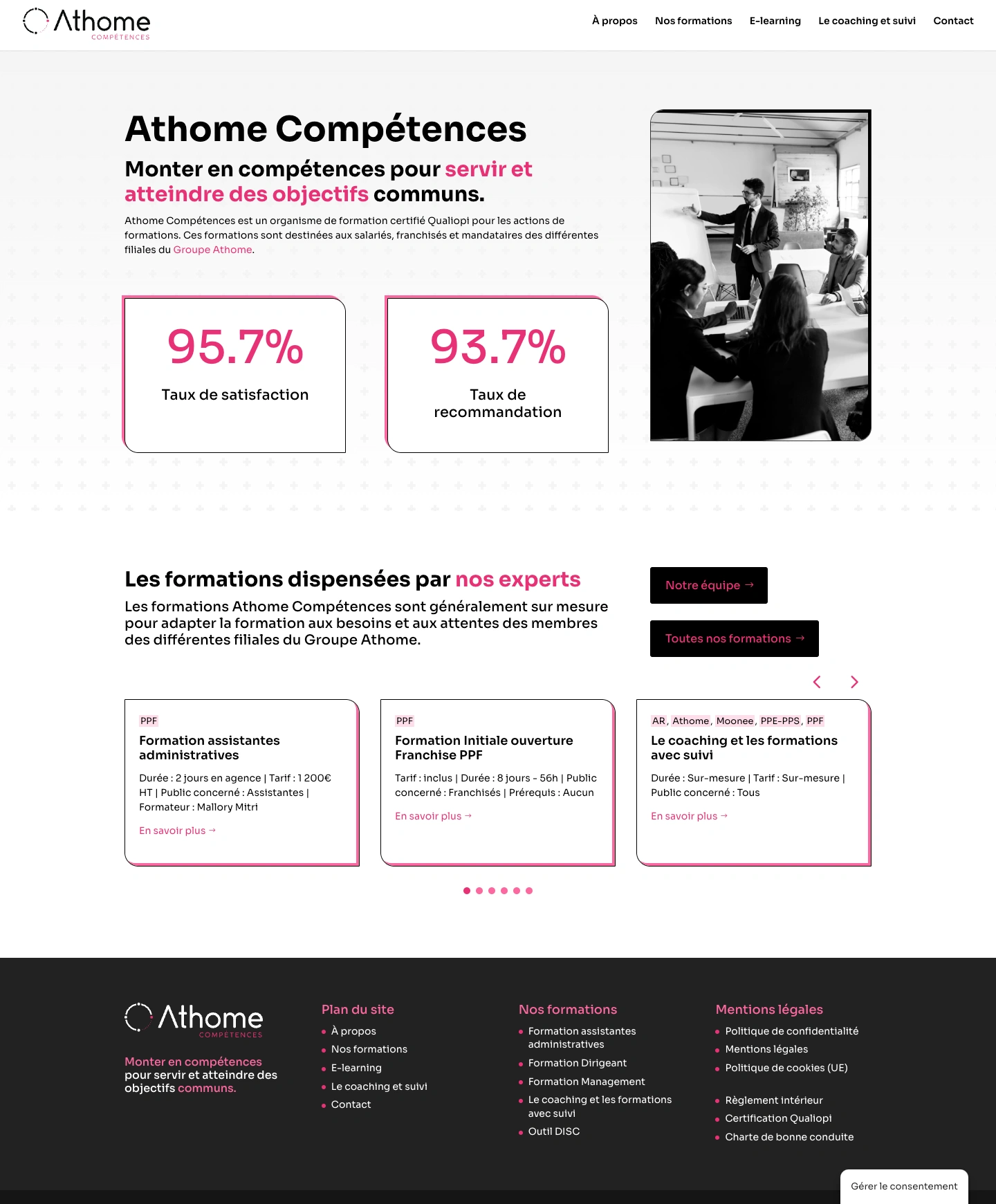 ppf développement site web wordpress